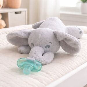 Philips Avent Plush Elephant Pacifier Holder